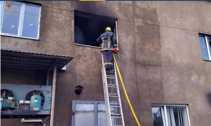  На Мукачівщині трапилася пожежа на території фермерського господарства 0