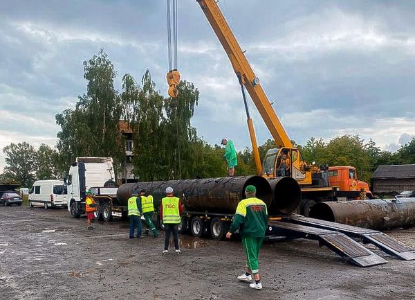  Після встановлення переправи для легкових авто: на Тячівщині стартувало зведення мосту для вантажівок 0