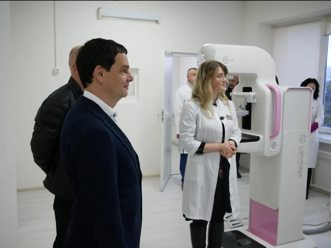  У Свалявській міській лікарні запустили найсучасніший на Закарпатті мамограф 2