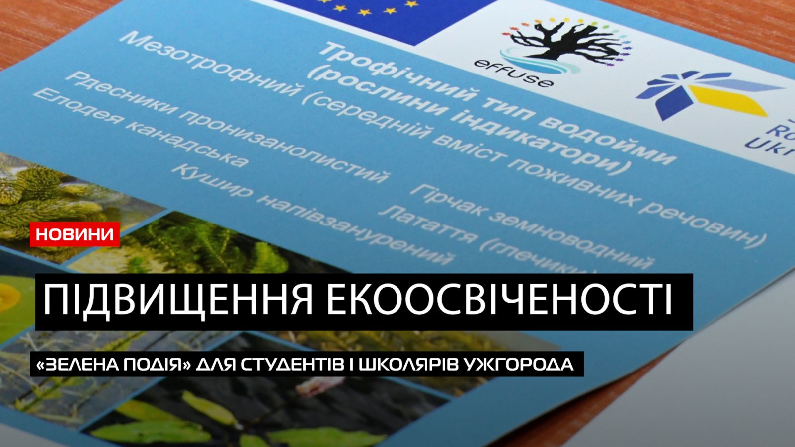  Екологічна освіта: студентам і учням Ужгорода підвищували екоосвіченість (ВІДЕО) 0