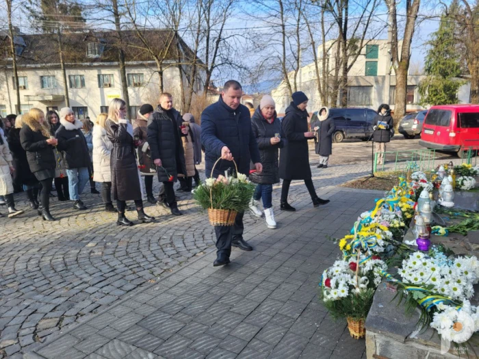 У Сваляві відзначили День Соборності України