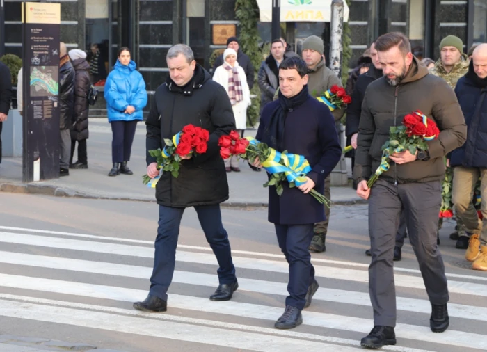 В Ужгороді відбулись урочистості з нагоди Дня Соборності України