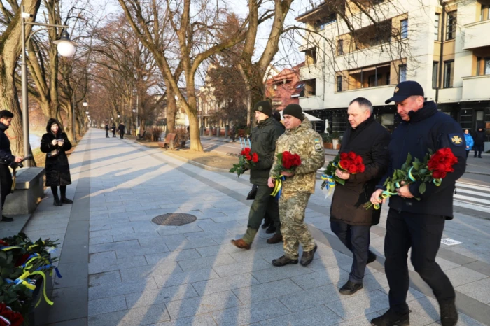 В Ужгороді відбулись урочистості з нагоди Дня Соборності України