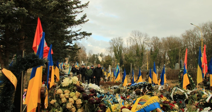 В Ужгороді вшанували пам’ять загиблих на війні захисників