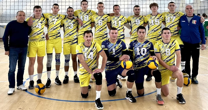 Волейбольна команда свалявчанина Михайла Скукіса у ТОП-4 Першої ліги України