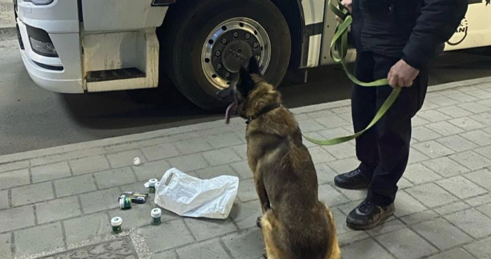 Службовий собака знайшов наркотики