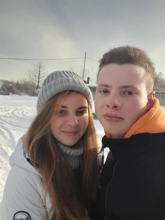 Василь Томащук з сестрою