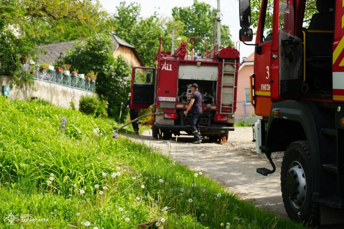 На пожежі в Ужгороді травмувалось двоє людей