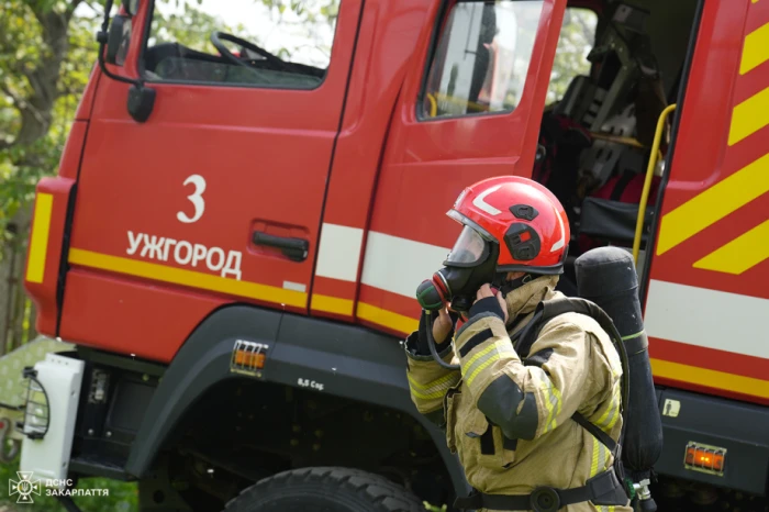 На пожежі в Ужгороді травмувалось двоє людей