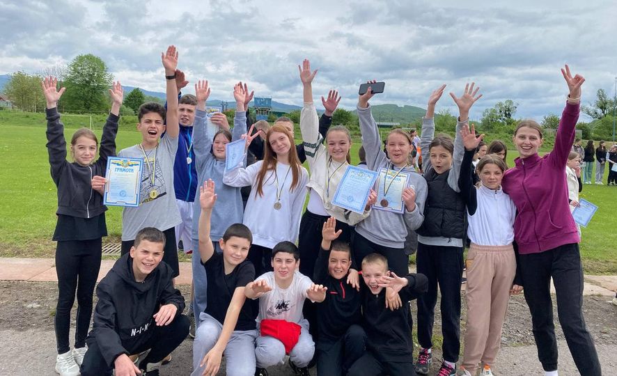 Учні Свалявського ЗЗСО №3