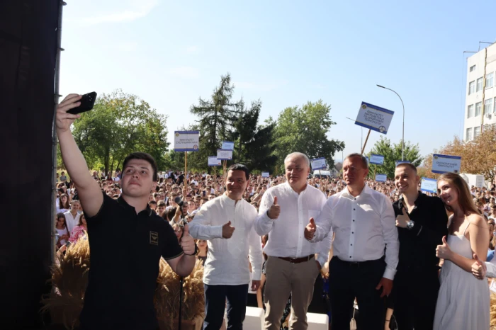 В Ужгородському національному університеті, цього року, понад трьох тисяч першокурсників