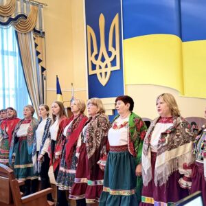 Різдвяні віншування та колядки лунали перед початком засідання сесії1