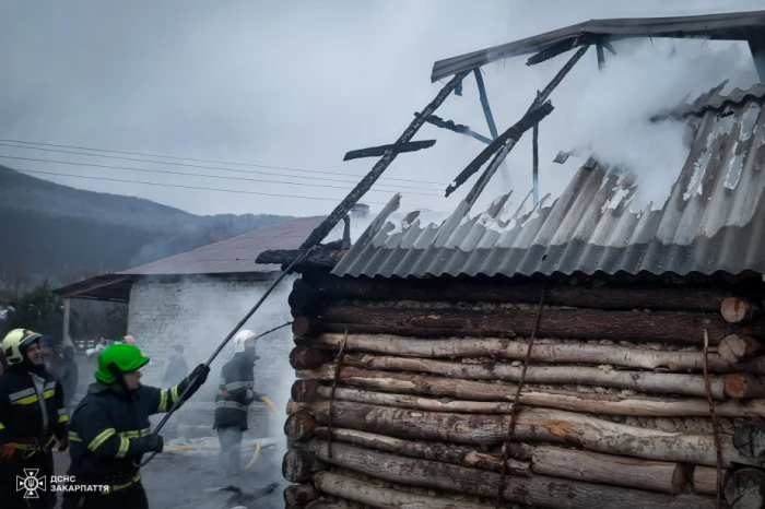 У селі Тур'я Пасіка на Ужгородщині згорів житловий будинок