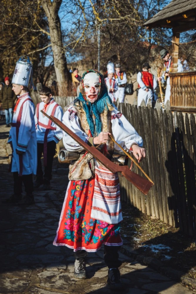 Ужгородська «Коляда у старому селі». Фото: Сергій Денисенко