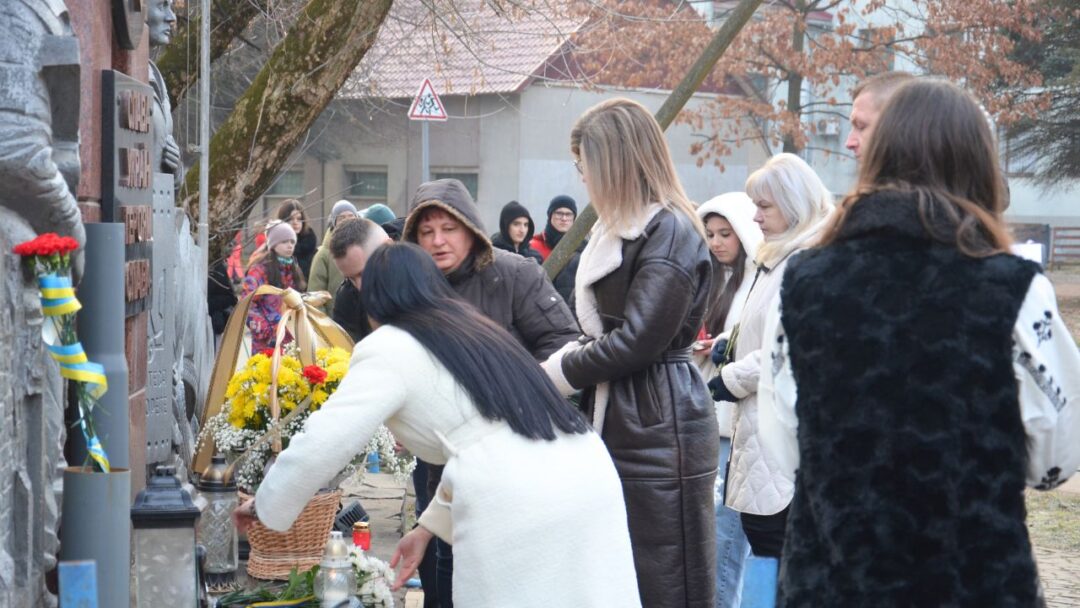 Вшанування Небесної Сотні у Сваляві