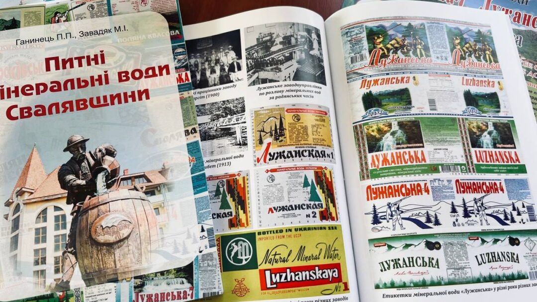 Книга "Питні мінеральні води Свалявщини"