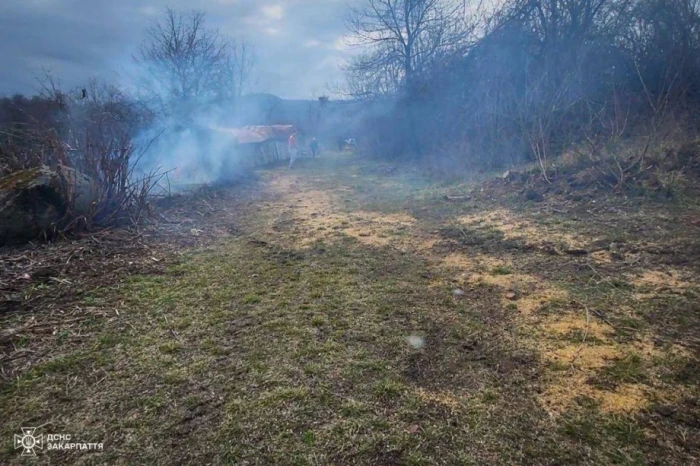 Рятувальники шукали паліїв сухостою, на території Полянської громади, за допомогою дрону