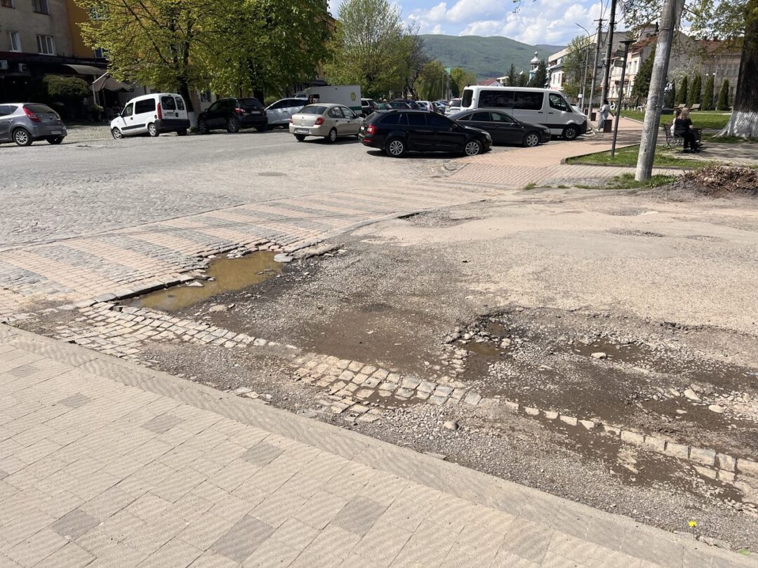 вул. Шевченка у Сваляві