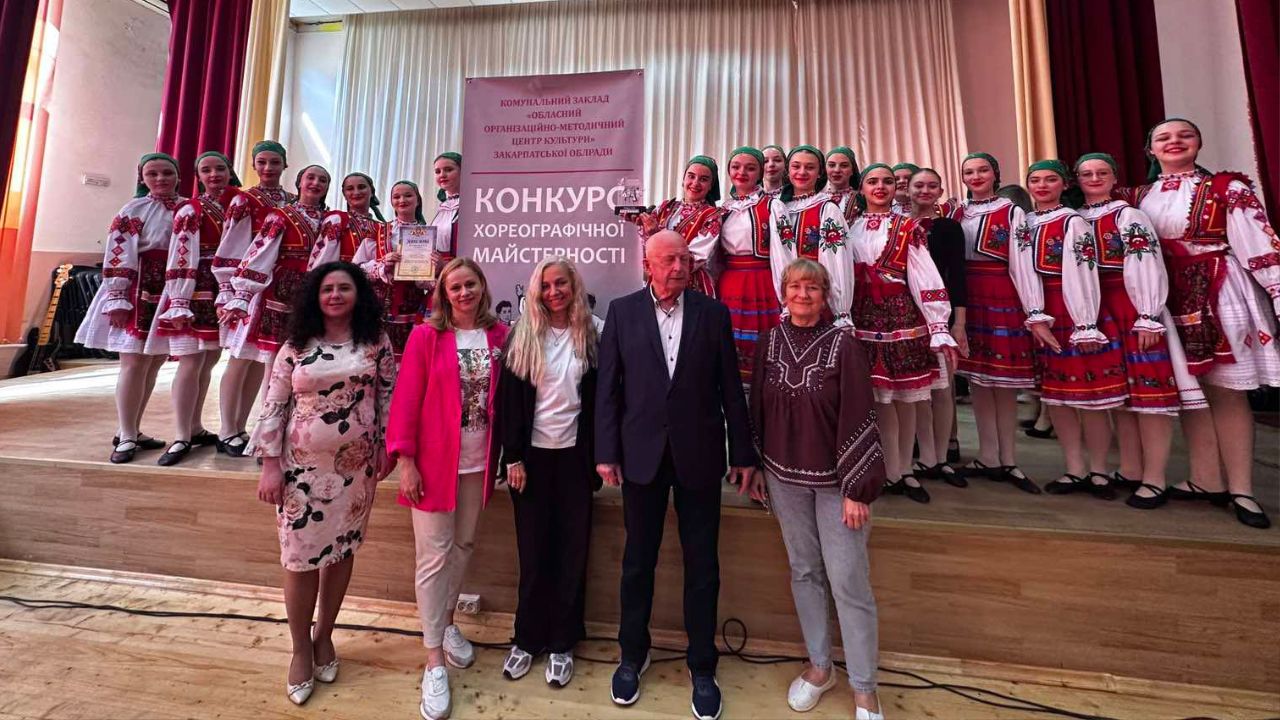 Танцювальний колектив Свалявської школи мистецтв