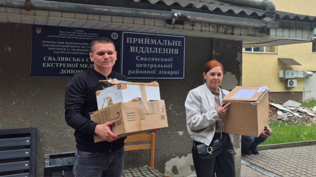 Допомога для лікарні Сваляви