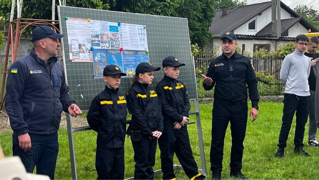 День цивільно захисту у школі Масарика Свалява