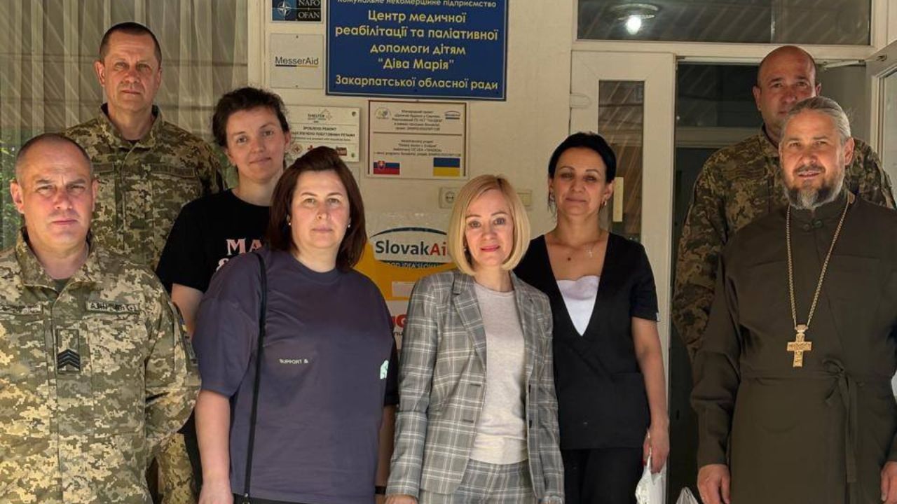 Прикордонники у Центрі Діва Марія
