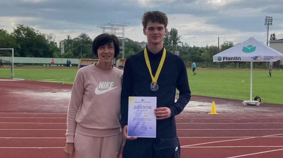 Спортсмен з Мукачева Максим Петрус став чемпіоном України з легкої атлетики0