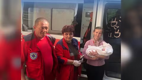 Стрімкі пологи: у Синевирській Поляні на Хустщині жінка народила в «швидкій»0