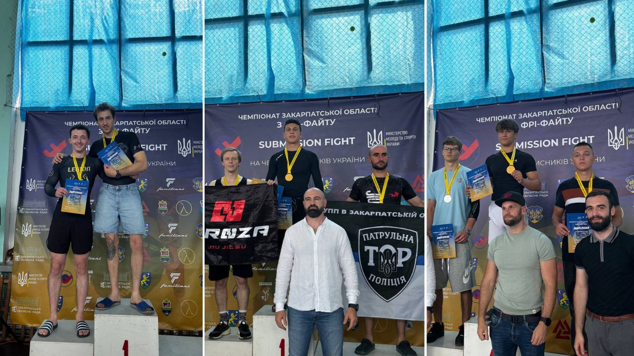 Свалявські борці на змаганнях у Берегові