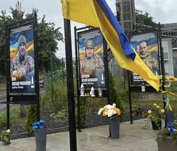 У селі Бороняво відкрито Алею Пам’яті полеглим  Героям – землякам2