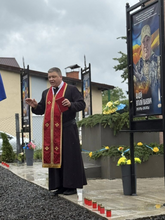 У селі Бороняво відкрито Алею Пам’яті полеглим  Героям – землякам7