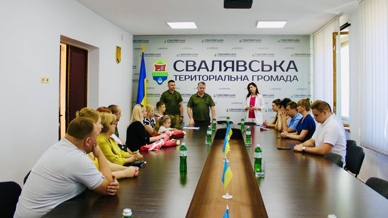 Вручення нагород посмертно у Сваляві