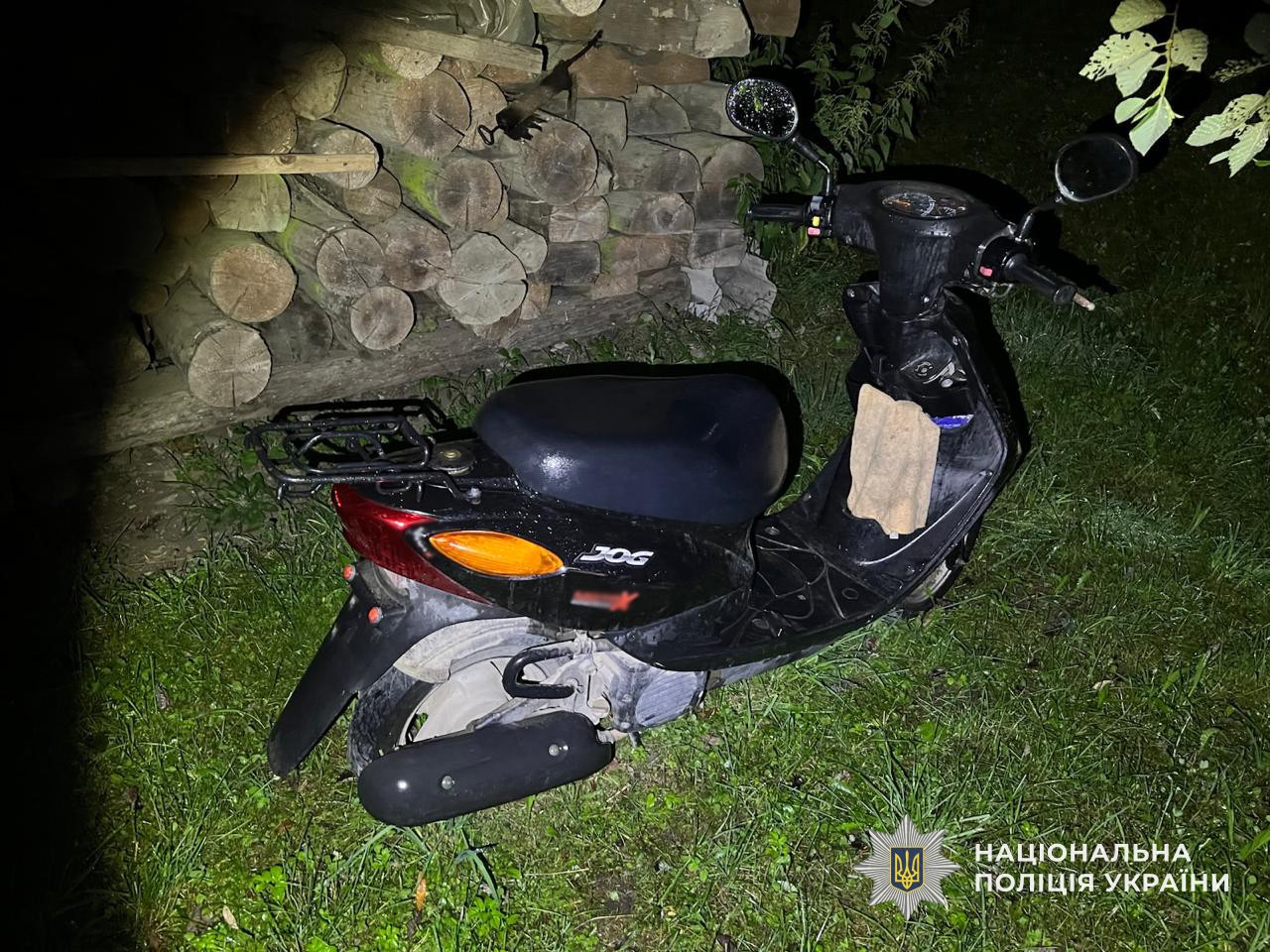 На Тячівщині затримали підозрюваного у заволодінні скутером місцевої жительки0