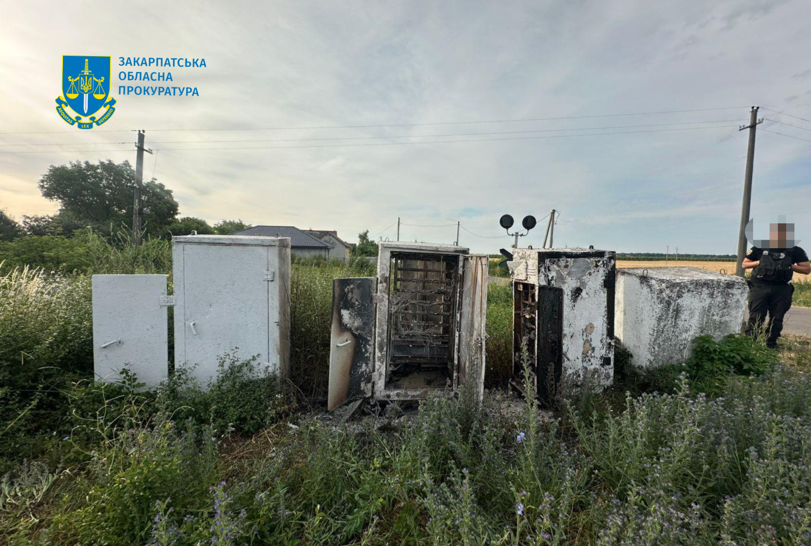 На Ужгородщині чоловік підпалив обладнання на залізниці: його взято під варту0