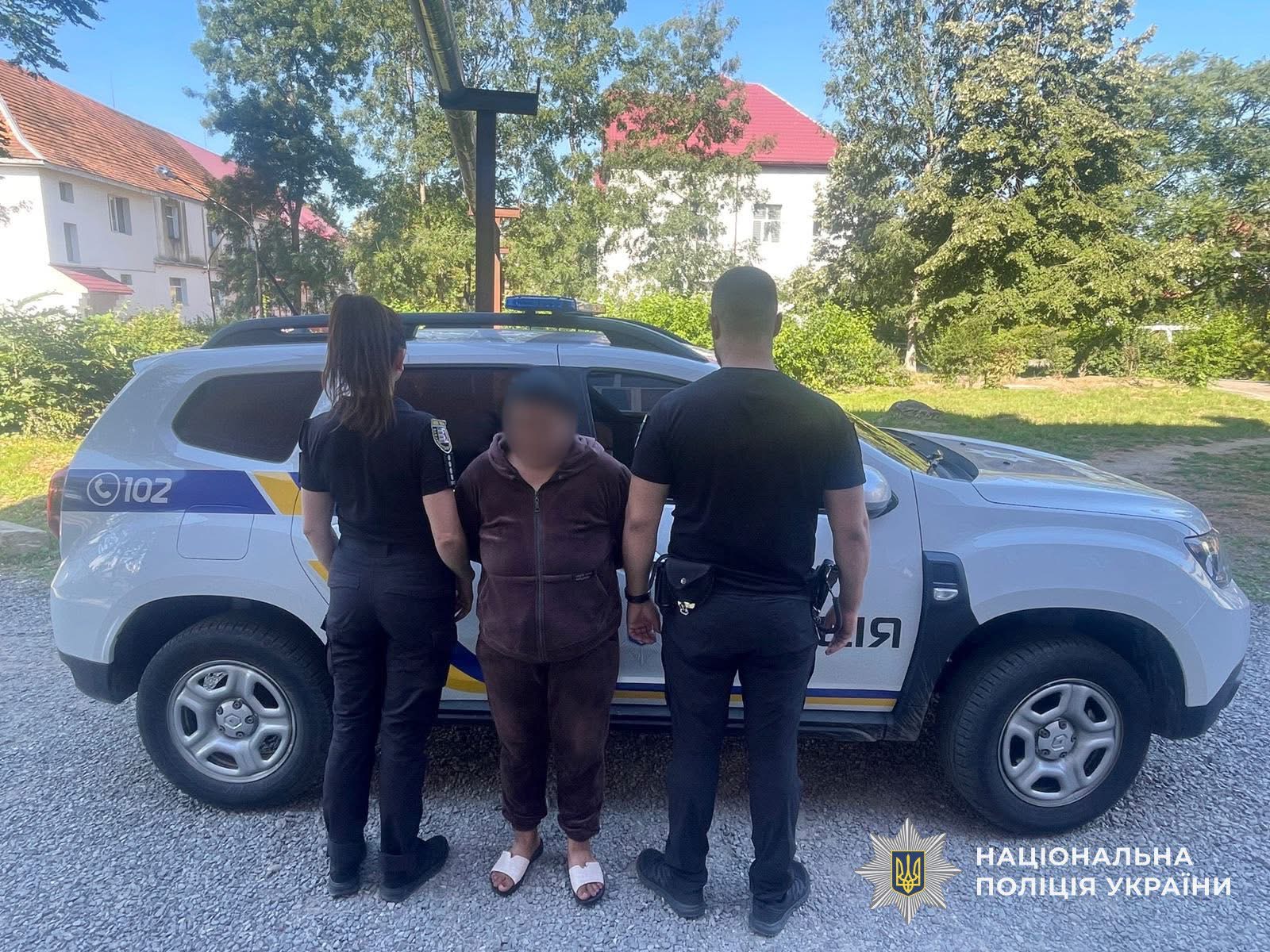 Поліція Виноградова затримала зловмисників, підозрюваних у хуліганському нападі на місцевих жителів0