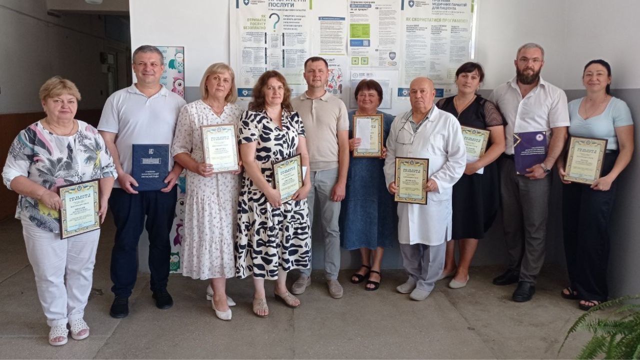 Медичні працівники КНП "Центр первинної медико-санітарної допомоги Керецьківської сільської ради"