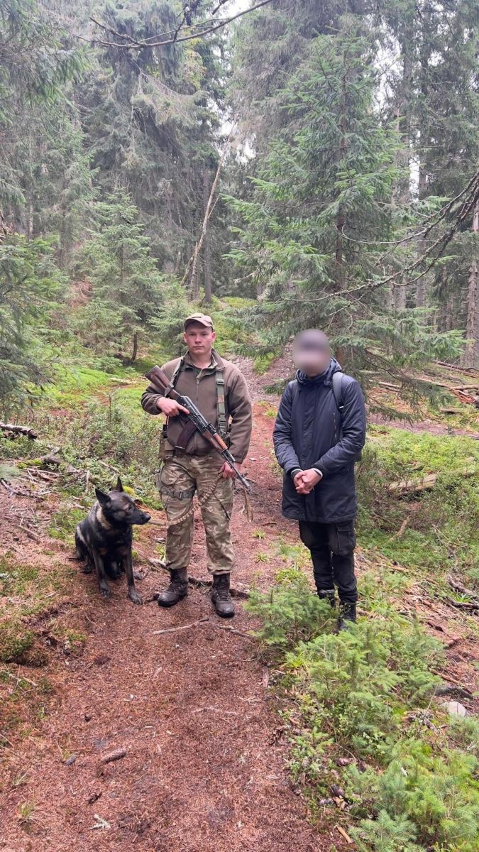 Прикордонники виявили у горах «туриста», який намагався незаконно перетнути кордон0