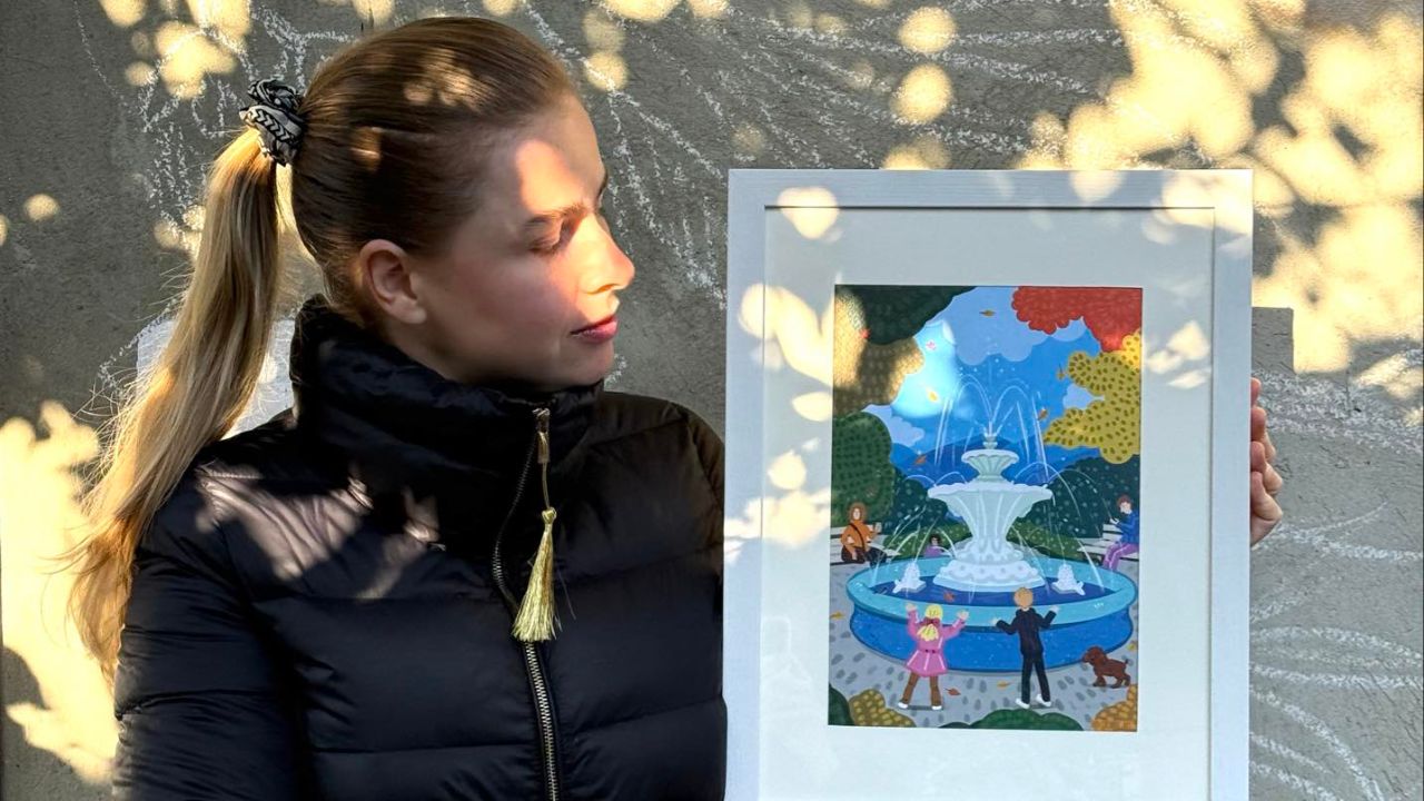 Художниця Олександра Чернік