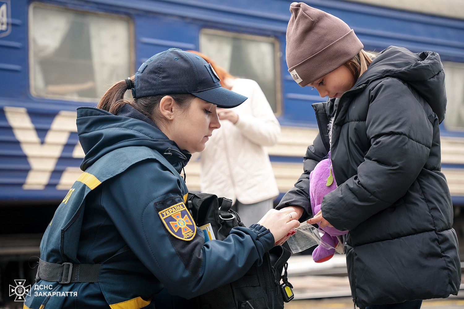 До Мукачева прибув евакуаційний поїзд з 14 мешканцями прифронтових регіонів0