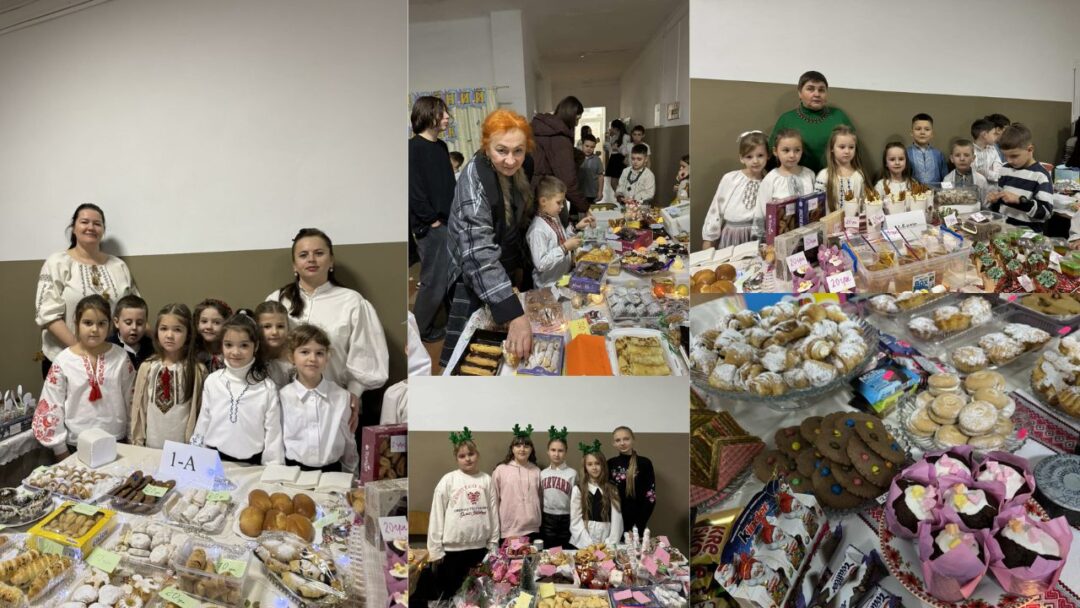 Ярмарок на підтримку ЗСУ у Свалявському ЗЗСО №4