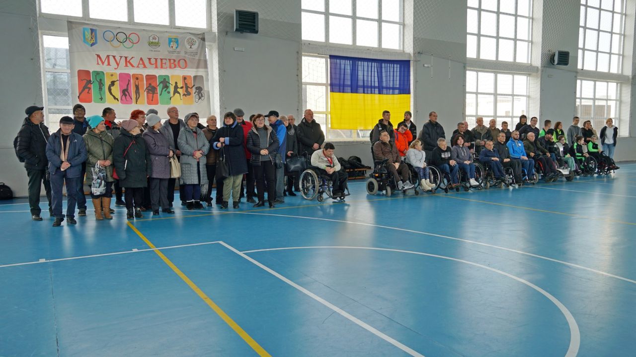 Змагання у Мукачеві серед людей з інвалідністю