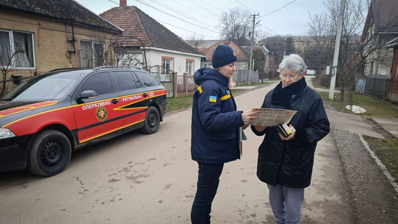Свалявські рятувальники на рейді