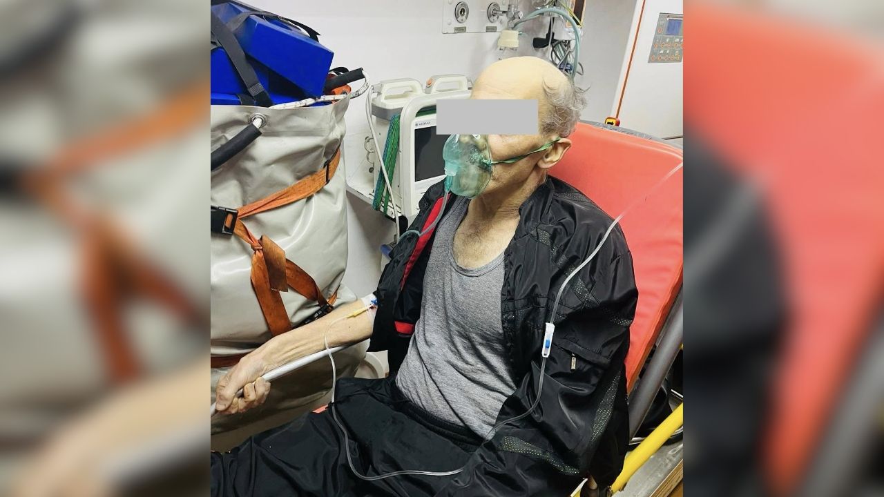 Шпиталізація чоловіка у Сваляві