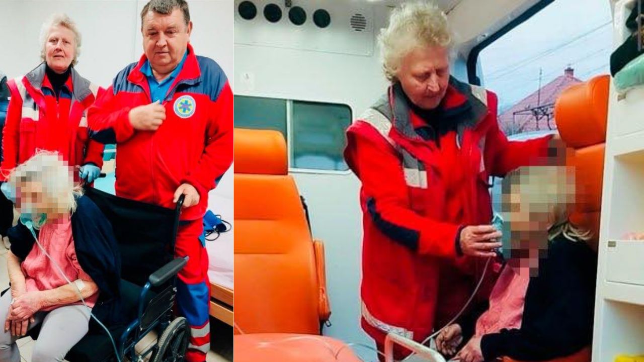 Екстреники рятують літню жінку