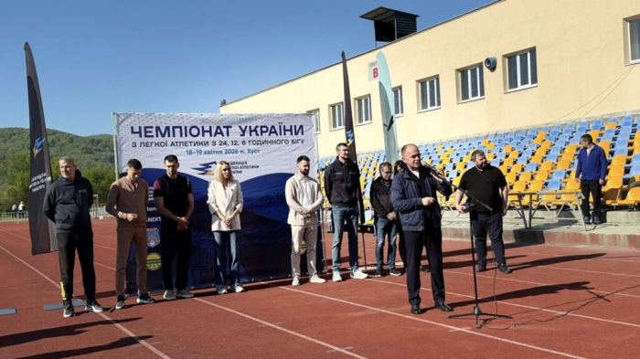 У Хусті відбувся офіційний старт Чемпіонату України з легкої атлетики з 24-, 12- та 6-годинного бігу2