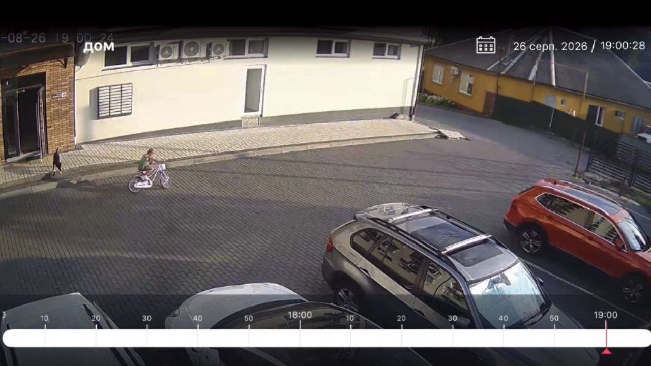 Викрадення велосипеда у Сваляві