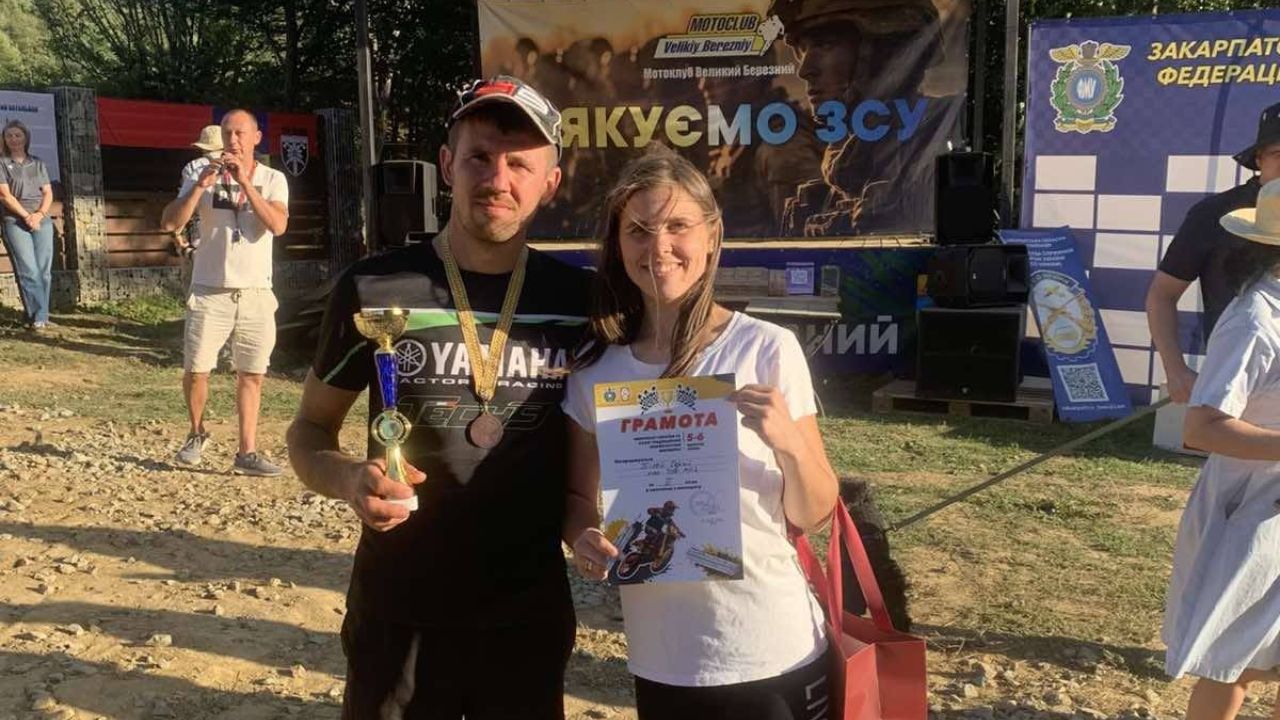 Сергій Білей із нагородами