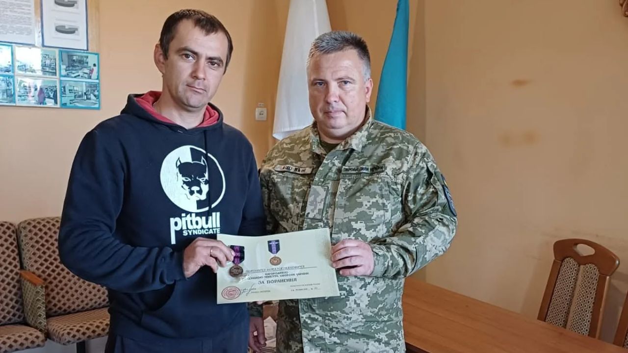 Відзнака за поранення МОУ