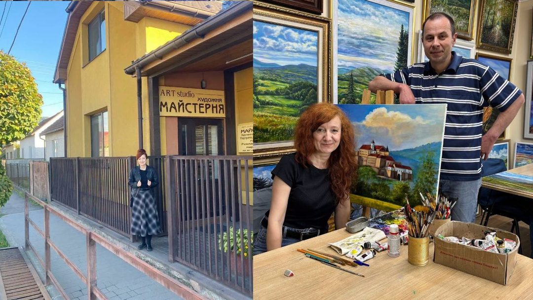 Свалявські художники Андрій та Мар'яна Білунки