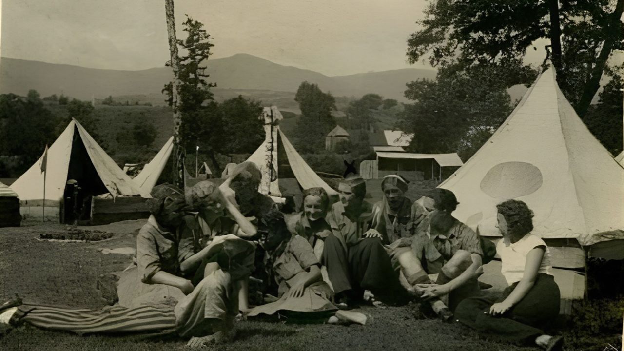 Скаутська школа у Солочині у 1930 роках